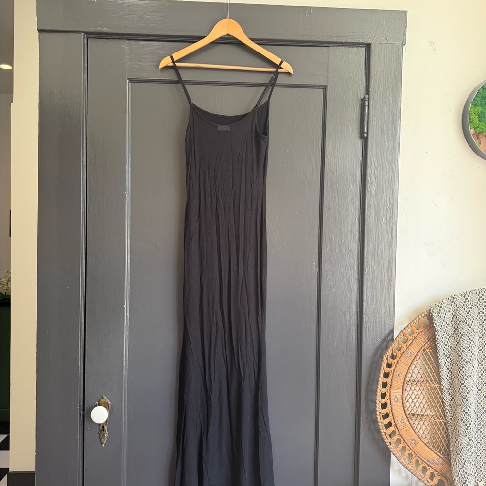 Skims Soft Lounge Long Slip Dress Size Large - Picture 5 of 6